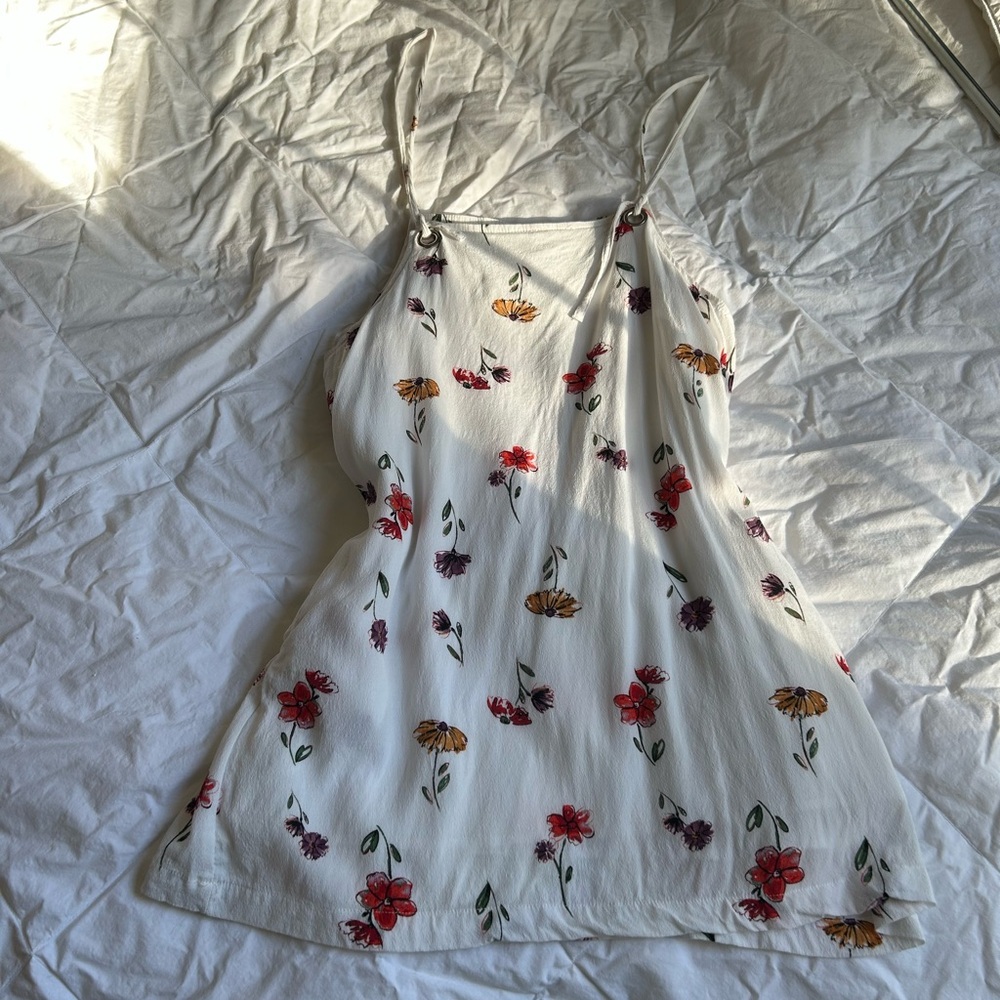 Skylar + Madison White Rayon Dress